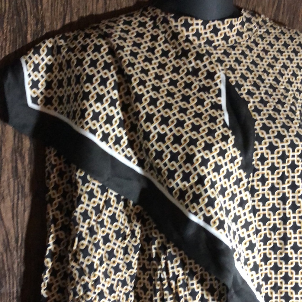 H&M women’s blouse with matching scarve sz 2 - Picture 5 of 9